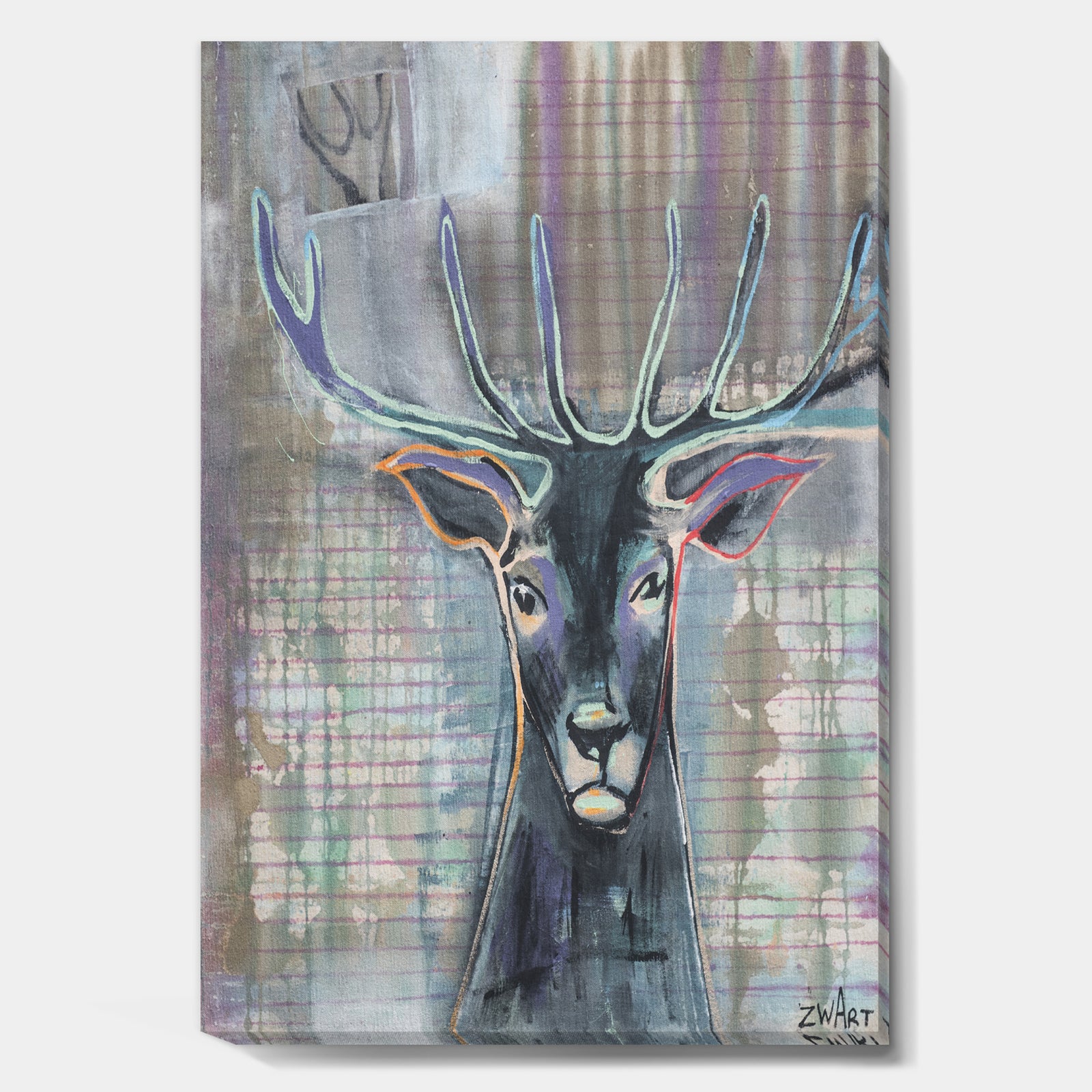 Dear Deer - Cottage Gallery-wrapped Canvas