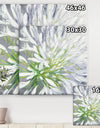 Flower Cleome Splash II - Traditional Floral Gallery-wrapped Canvas