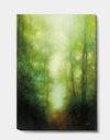 Into the Clearing Forest - Traditional Landscape Canvas Art