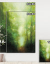 Into the Clearing Forest - Traditional Landscape Canvas Art