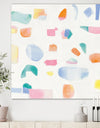 Joy Geometric Simple - Mid-Century Modern Premium Canvas Wall Art
