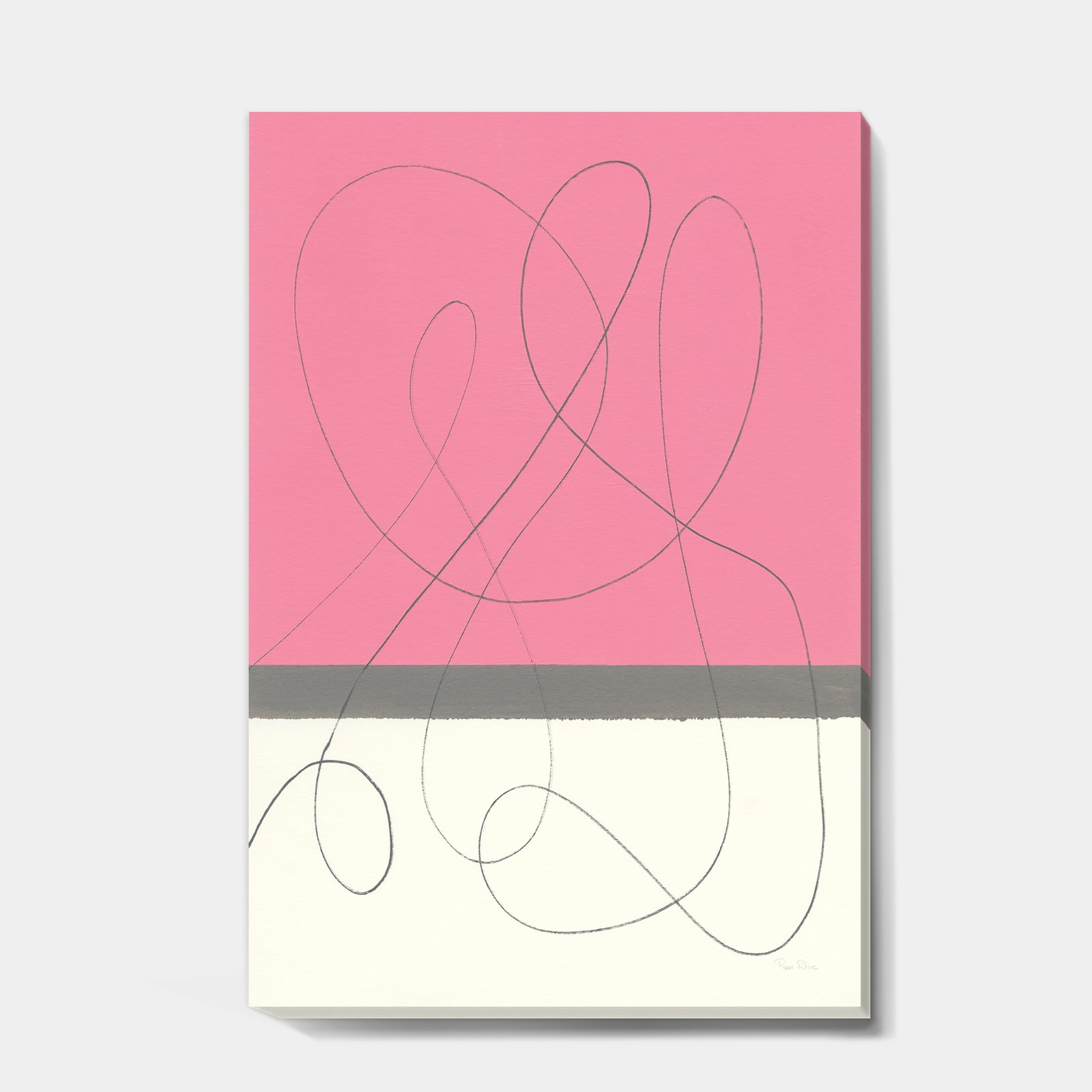 Geometric Neapolitan II - Shabby Chic Canvas Artwork