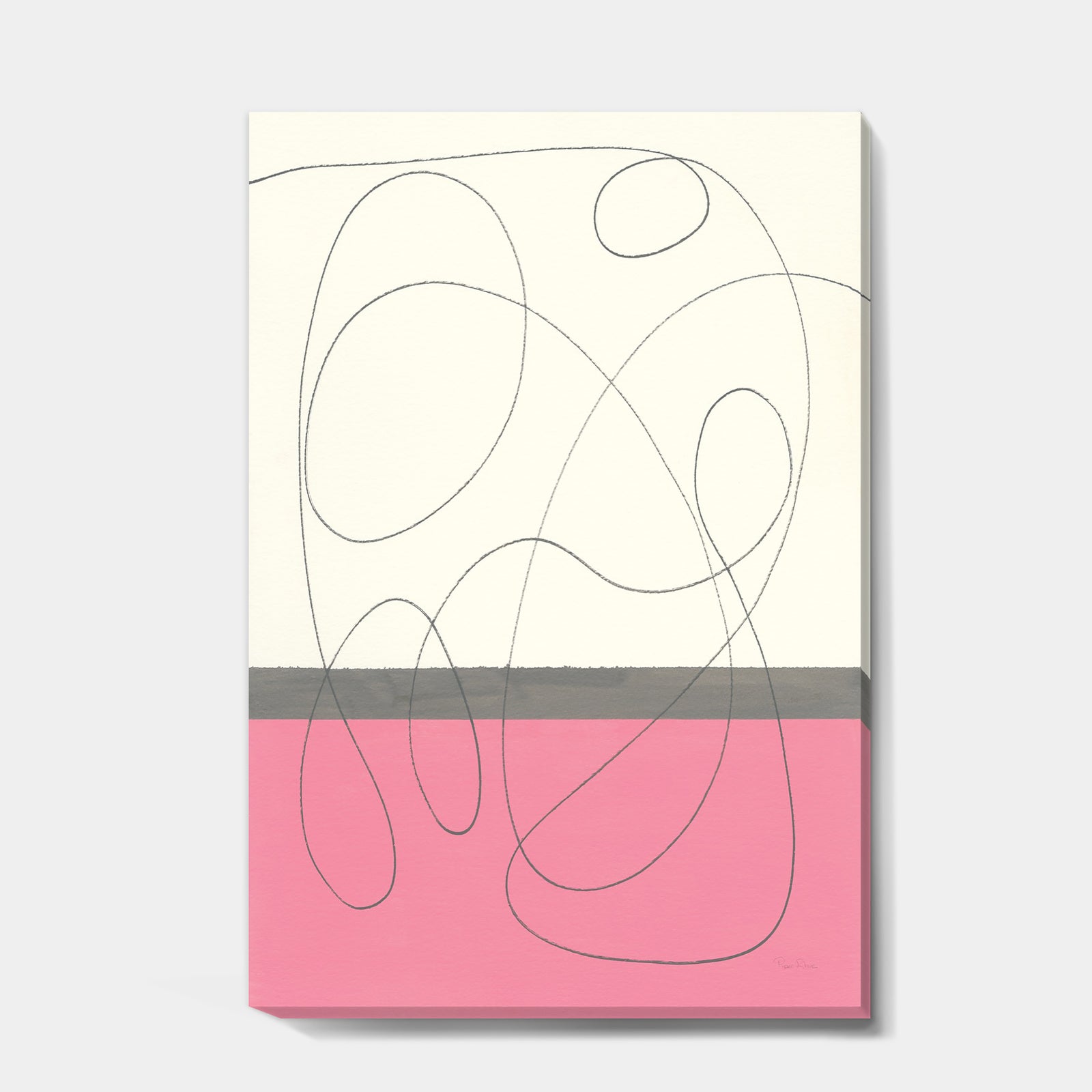 GeometricNeapolitan I - Shabby Chic Canvas Art