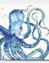 Blue Deep Sea VIII - Coastal Premium Canvas Wall Art