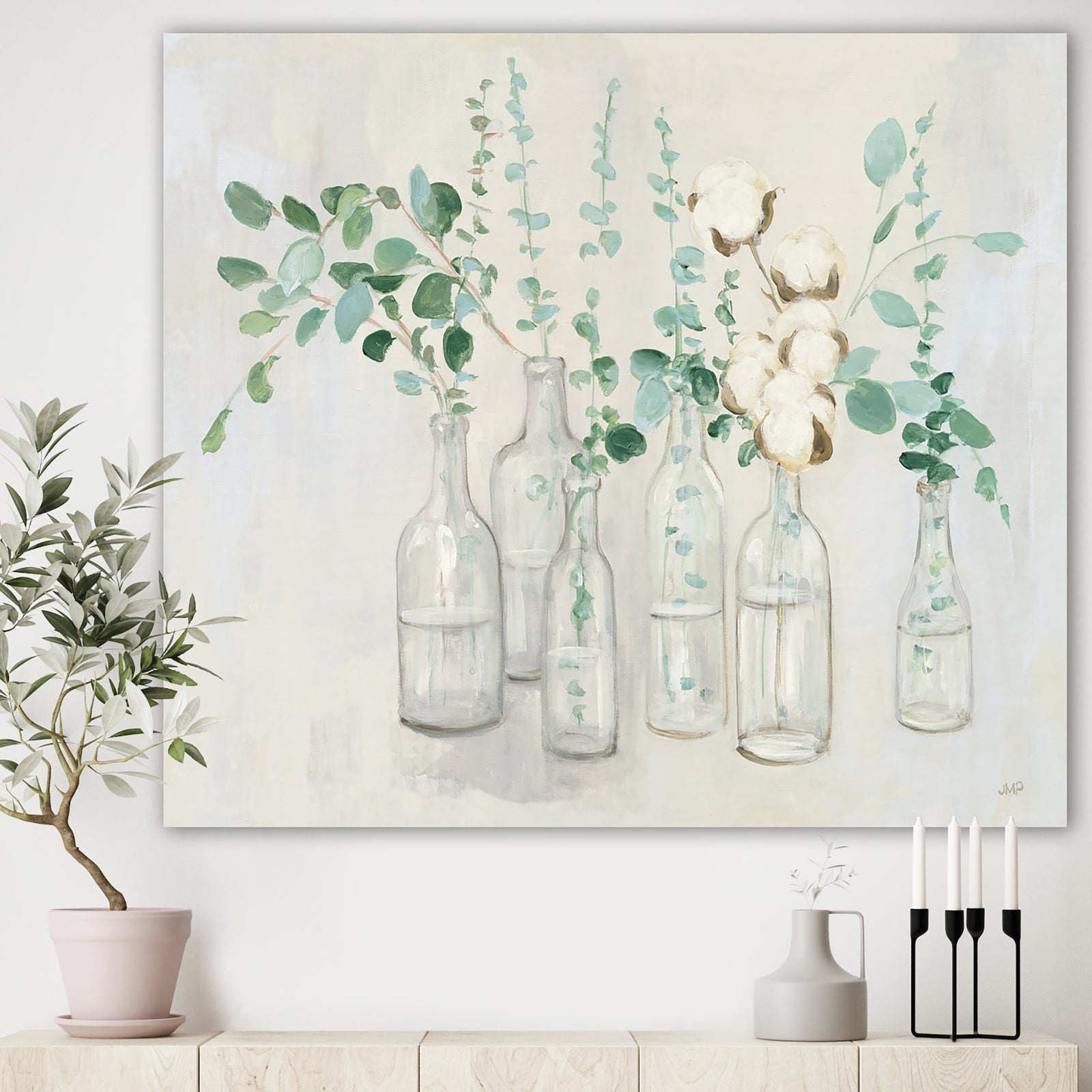 Beautiful Flower Composition - Cottage Canvas Art