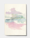 Pink Lifting Fog - Shabby Chic Gallery-wrapped Canvas
