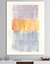 Modern Abstract Drive - Cottage Canvas Artwork