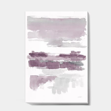 Purple Amethyst Wetlands - Traditional Premium Canvas Wall Art