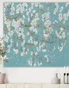 Blue April Tree - Traditional Gallery-wrapped Canvas