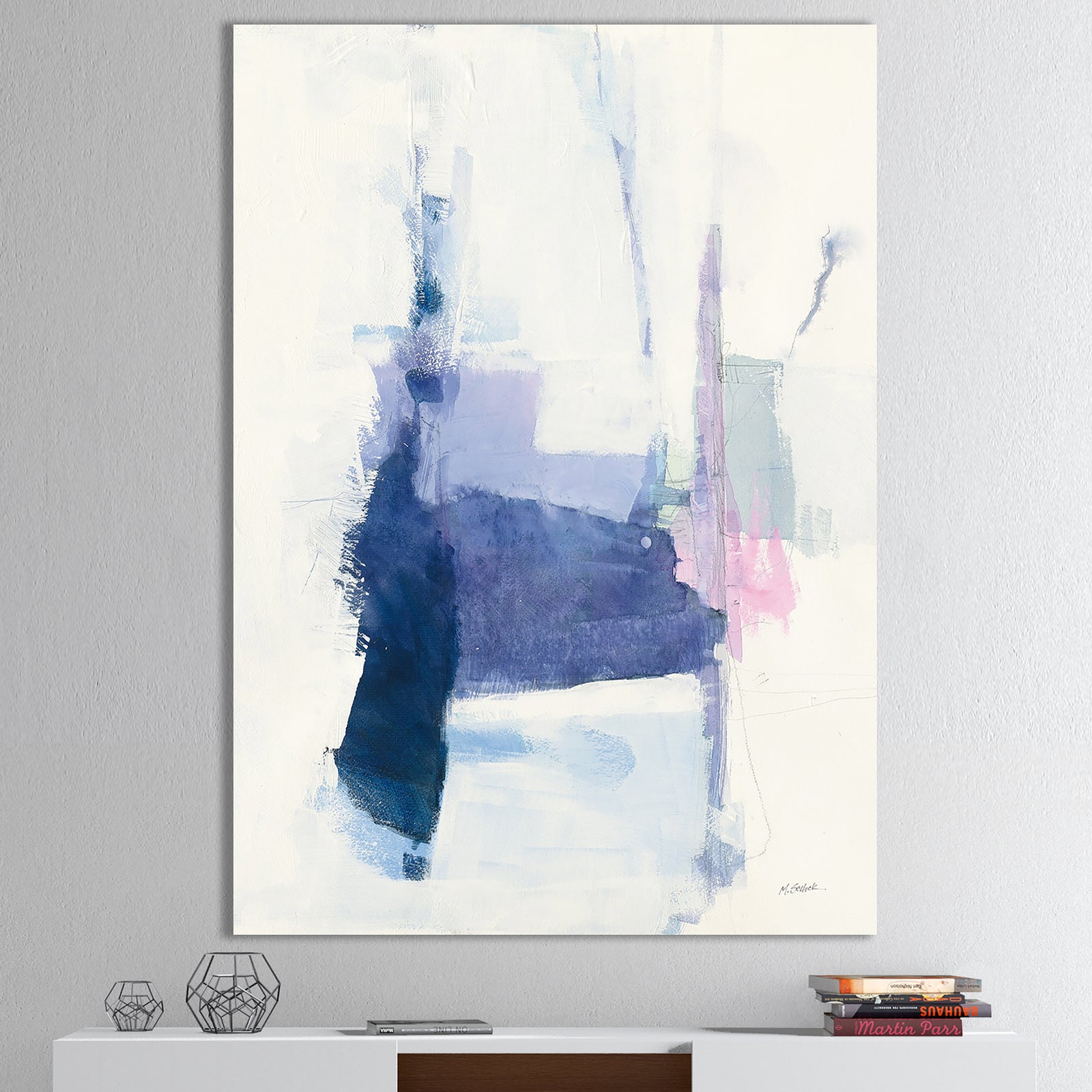 Blue Interlude - Traditional Canvas Artwork