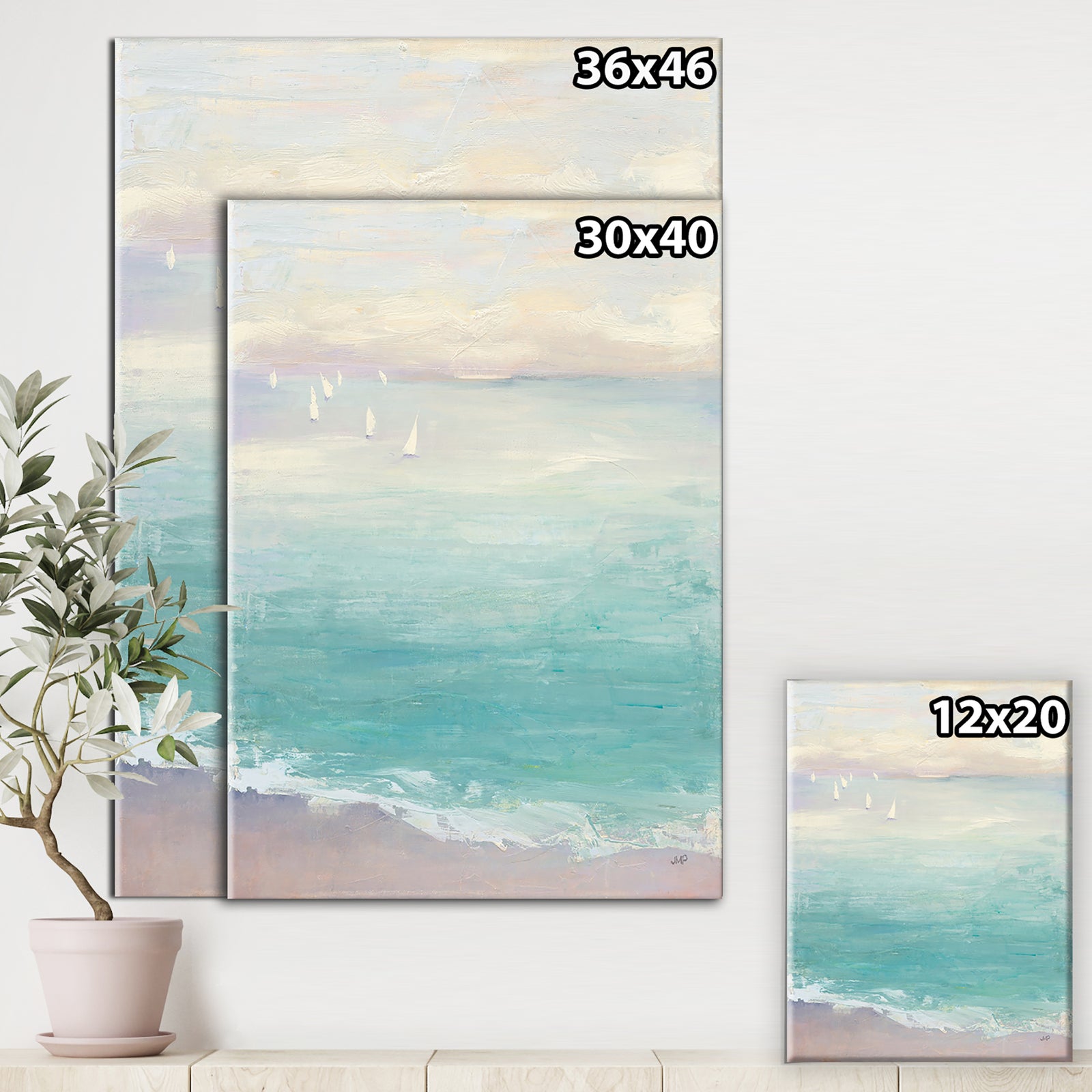 From the Shore - Traditional Premium Canvas Wall Art