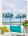 Tree Across the Lake - Traditional Premium Canvas Wall Art