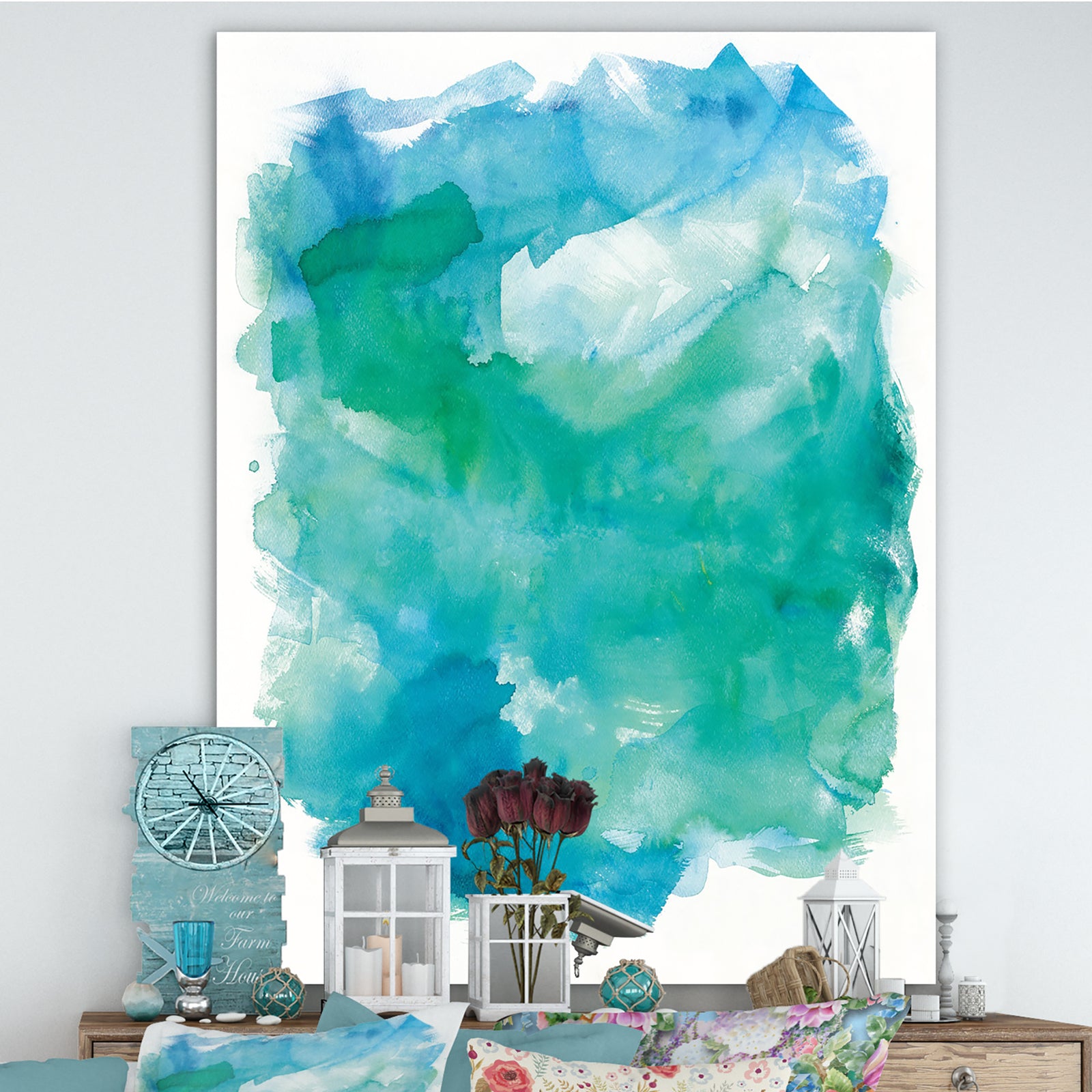 Sea Glass - Traditional Gallery-wrapped Canvas