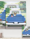 Dogs Play Day - Traditional Canvas Artwork