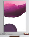 Paint of Magenta Stone - Shabby Chic Canvas Art