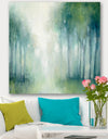 Walk in the Forest - Traditional Landscape Premium Canvas Wall Art