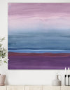 Purple Rock landscape III - Shabby Chic Canvas Artwork