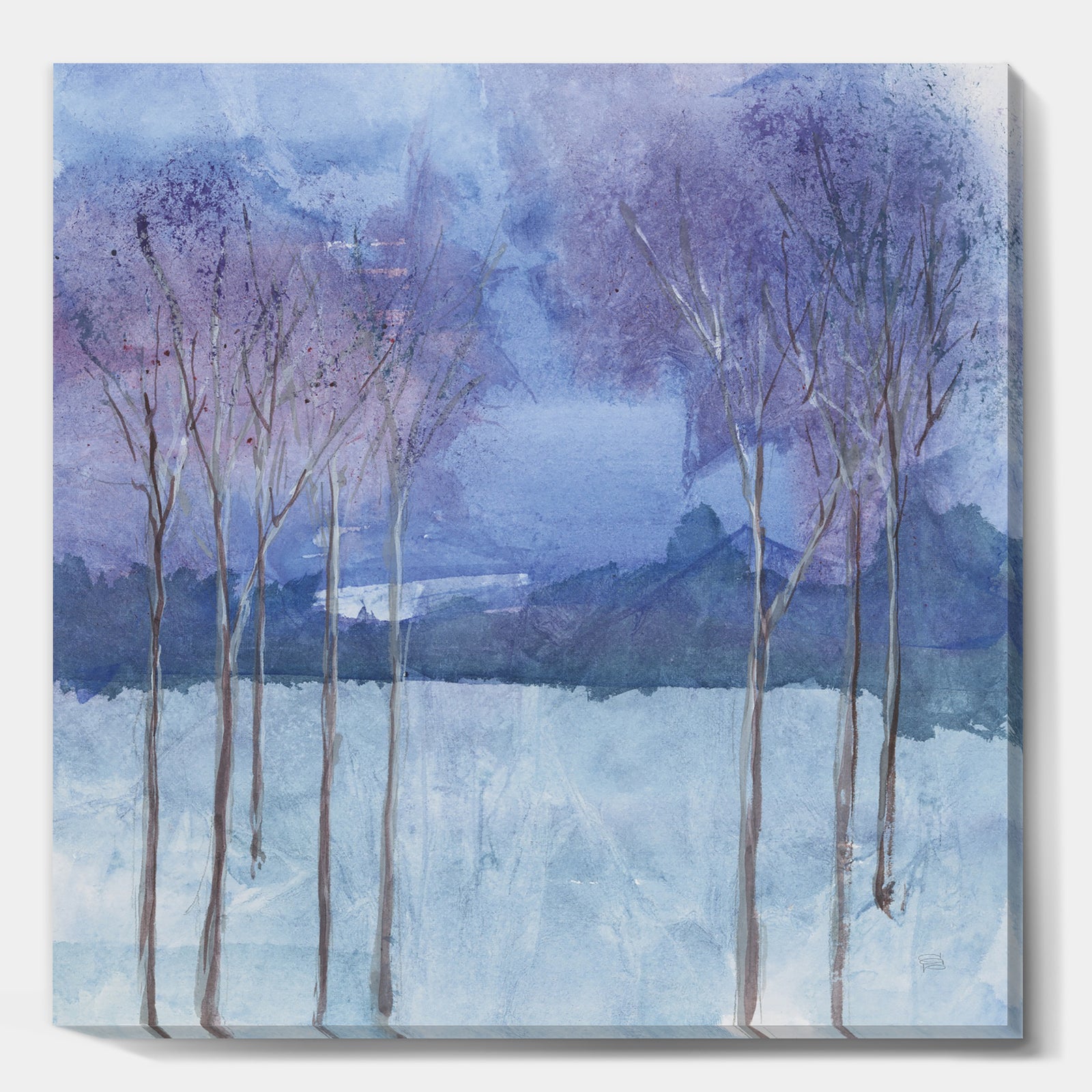 Evening Serenade II - Traditional Landscape Canvas Art