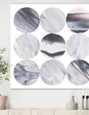 Circle Marble III - Modern Geometric Canvas Art