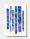 Ribbons of Jewels II - Modern Geometric Canvas Art
