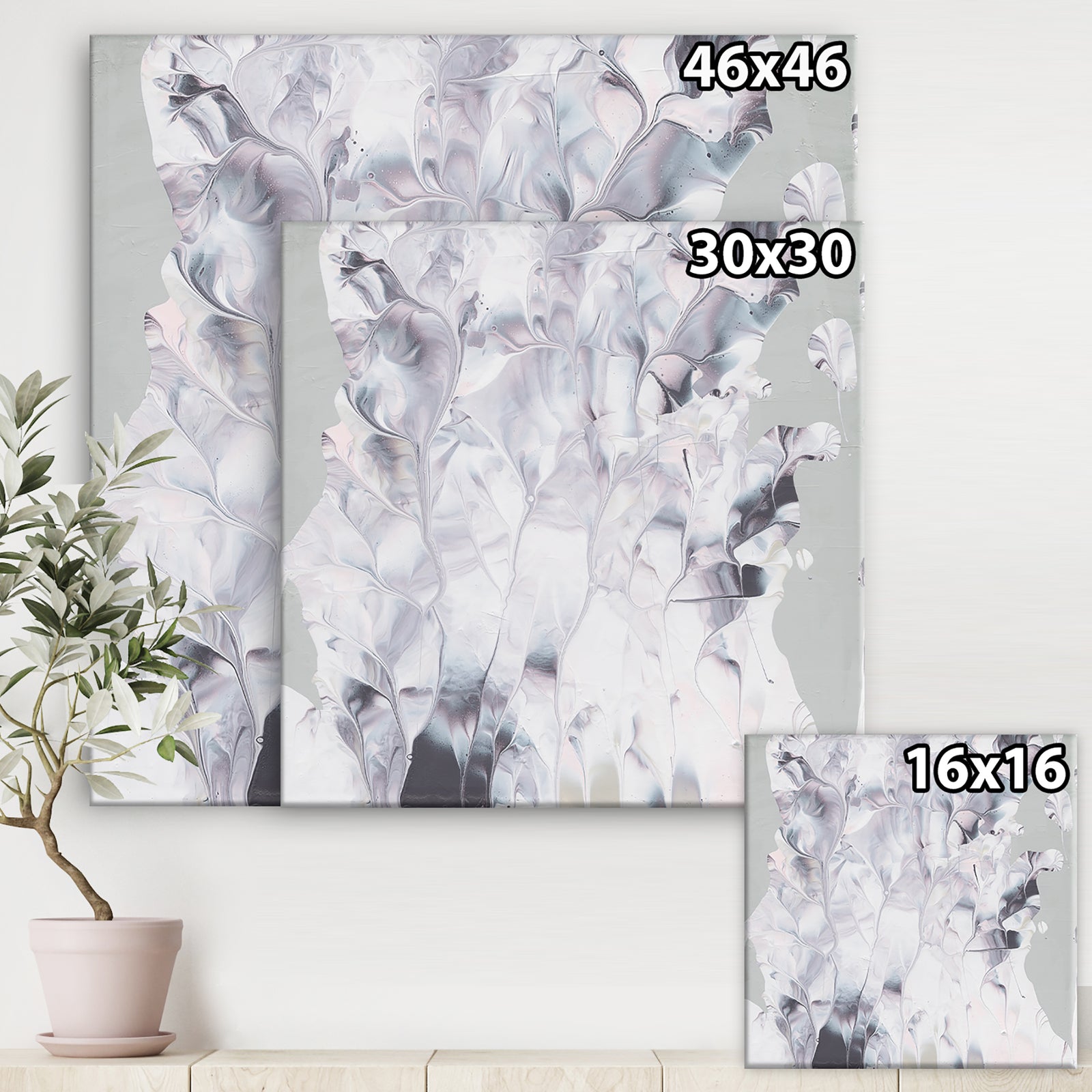 Light and Shadow II - Modern Farmhouse Canvas Artwork