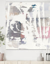 White Out Geometric - Modern & Contemporary Canvas Art