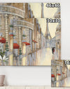 Love in Paris III - Romantic French Country Premium Canvas Wall Art