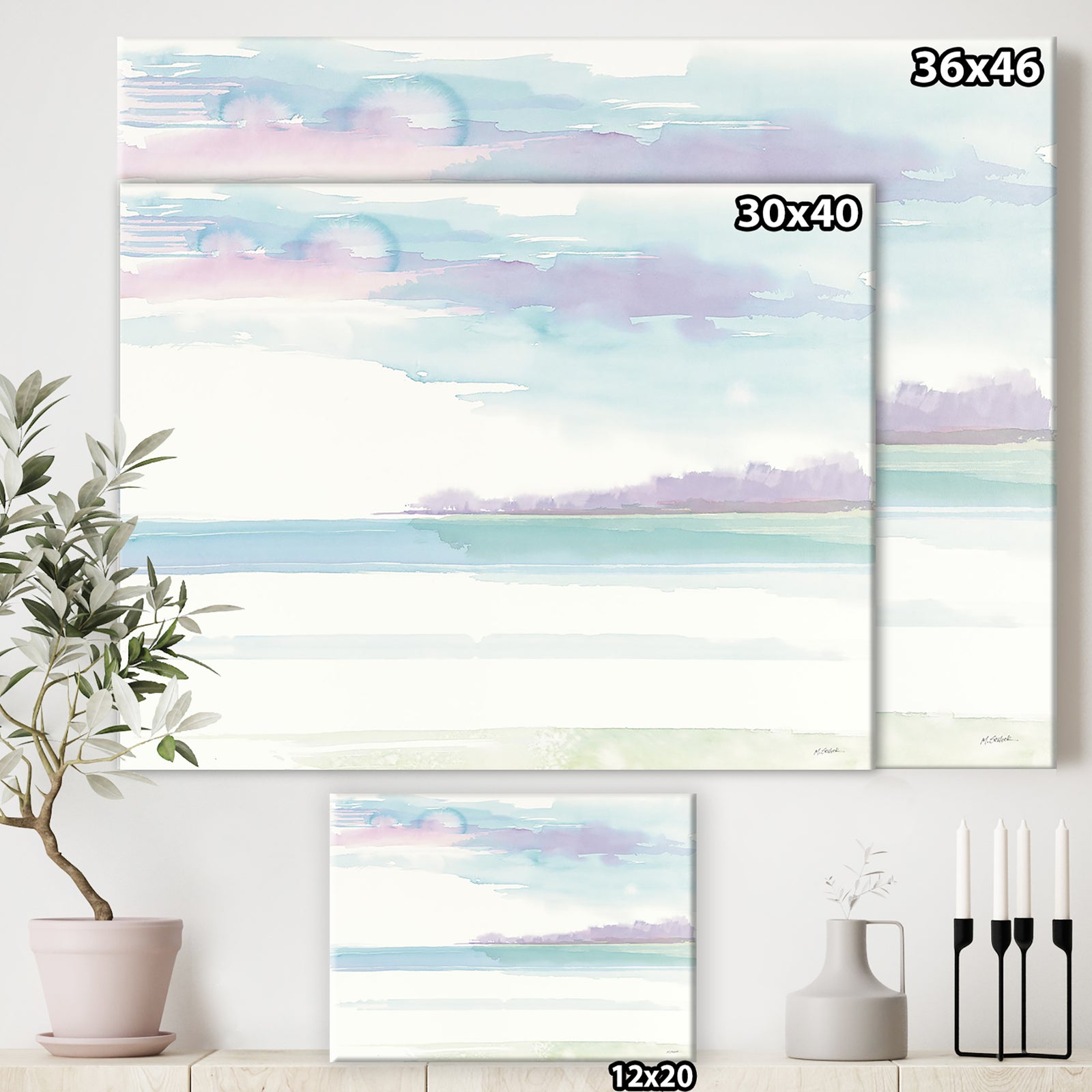Horizon - Coastal Canvas Art