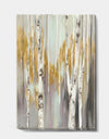 Silver and Yellow Birch Forest II - Cottage Gallery-wrapped Canvas