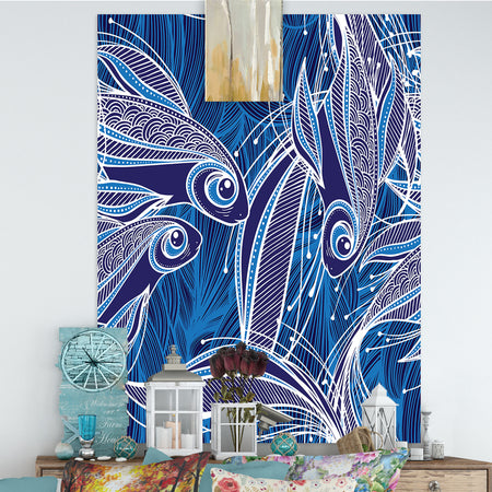 Silver and Yellow Birch Forest II - Cottage Gallery-wrapped Canvas