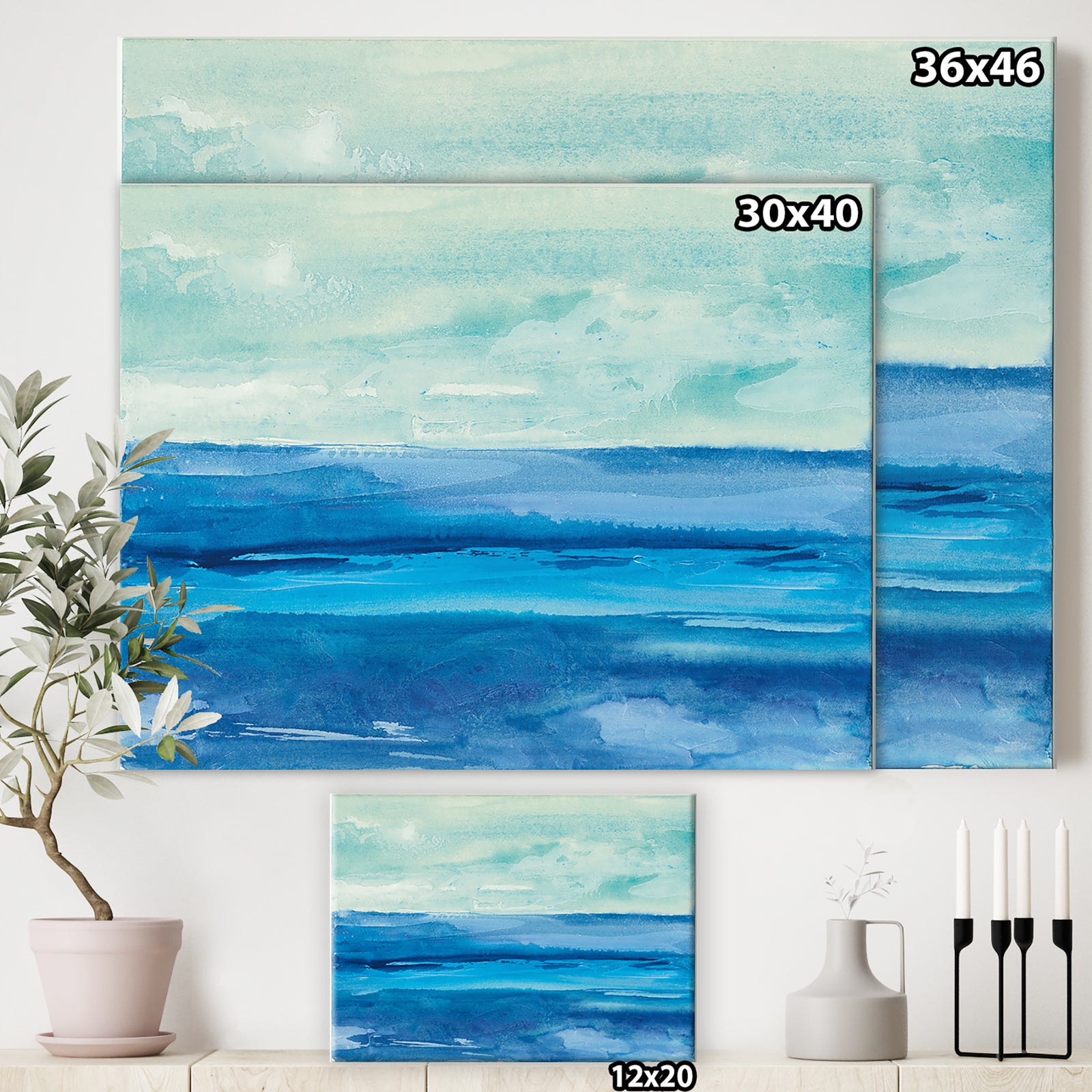 Out to Sea - Nautical & Beach Canvas Art
