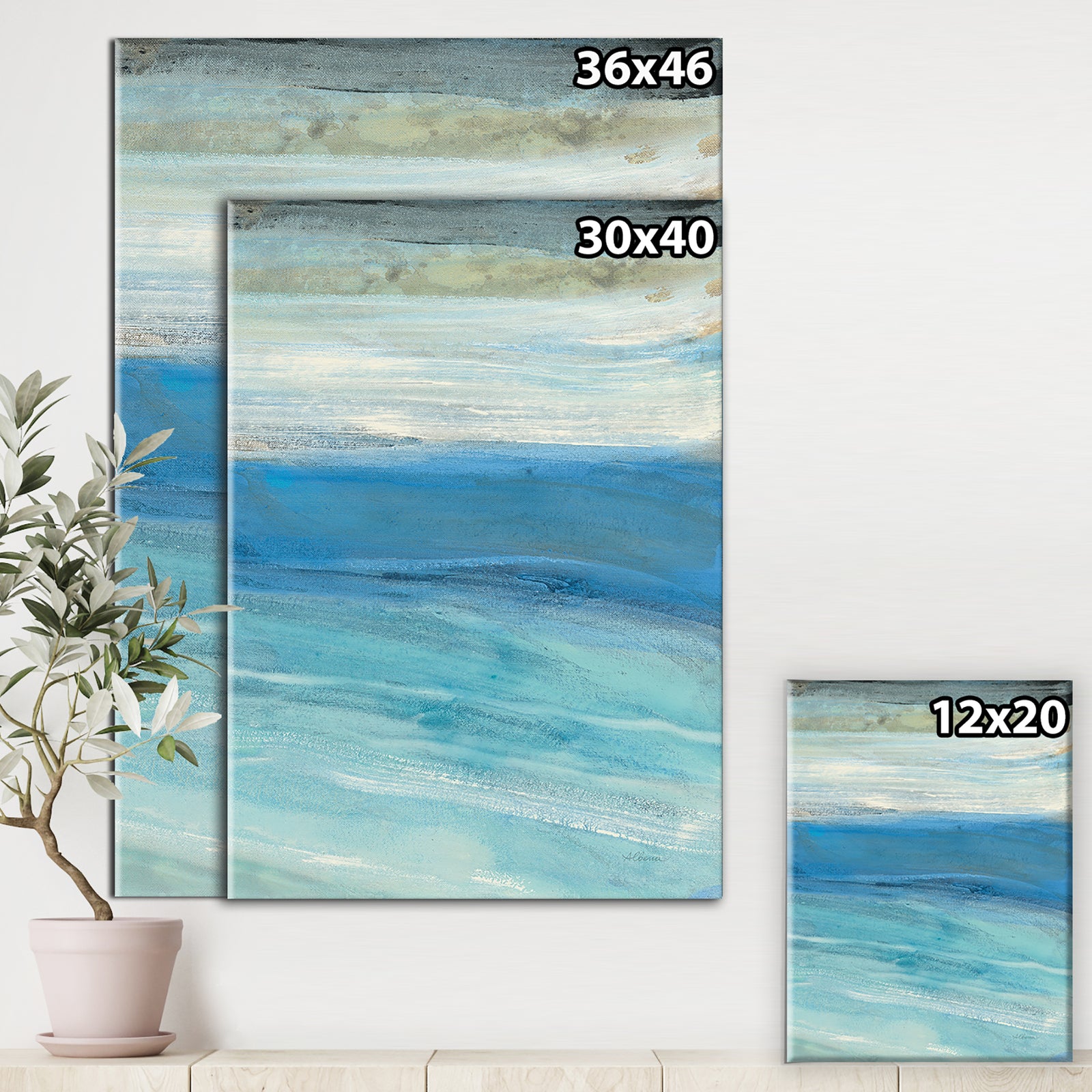 From the Shore IV - Nautical & Beach Canvas Art