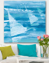 From the Shore I - Nautical & Beach Gallery-wrapped Canvas