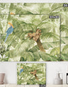 Tropical Canopy I Green - Traditional Canvas Art