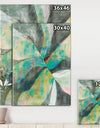 In the Valley Abstract II - Traditional Premium Canvas Wall Art