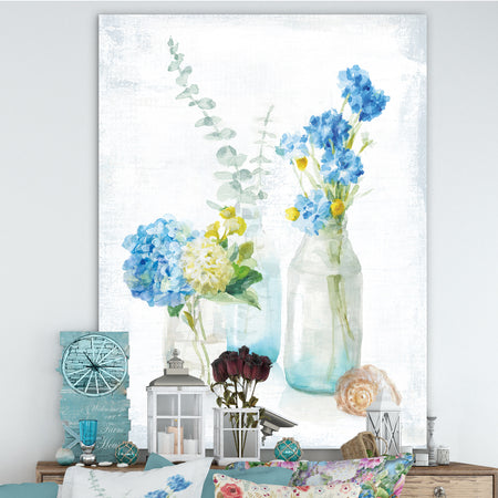 Cottage Florals III - Farmhouse Canvas Artwork