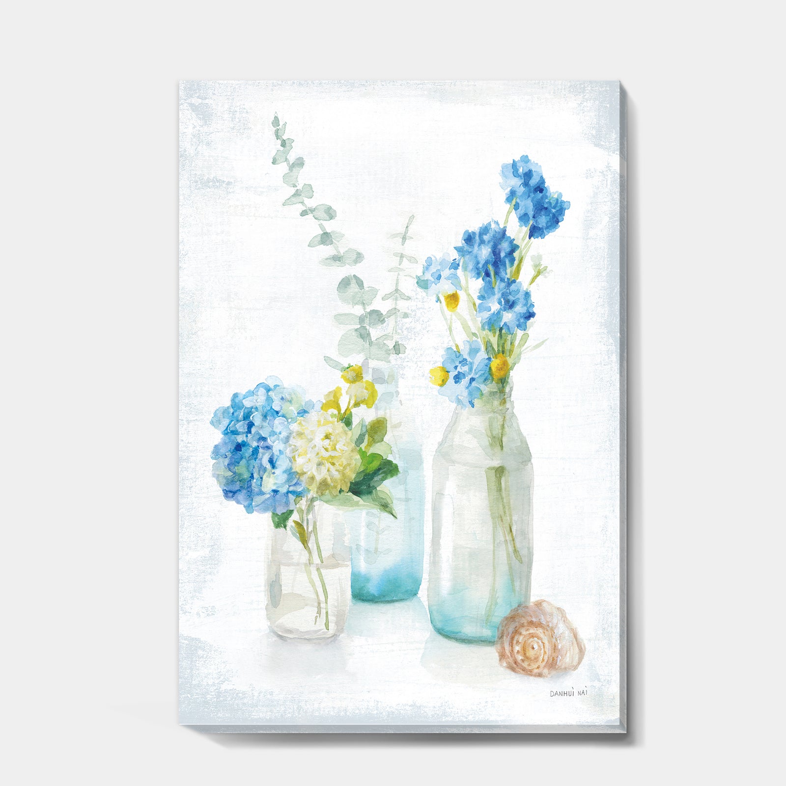 Cottage Florals III - Farmhouse Canvas Artwork