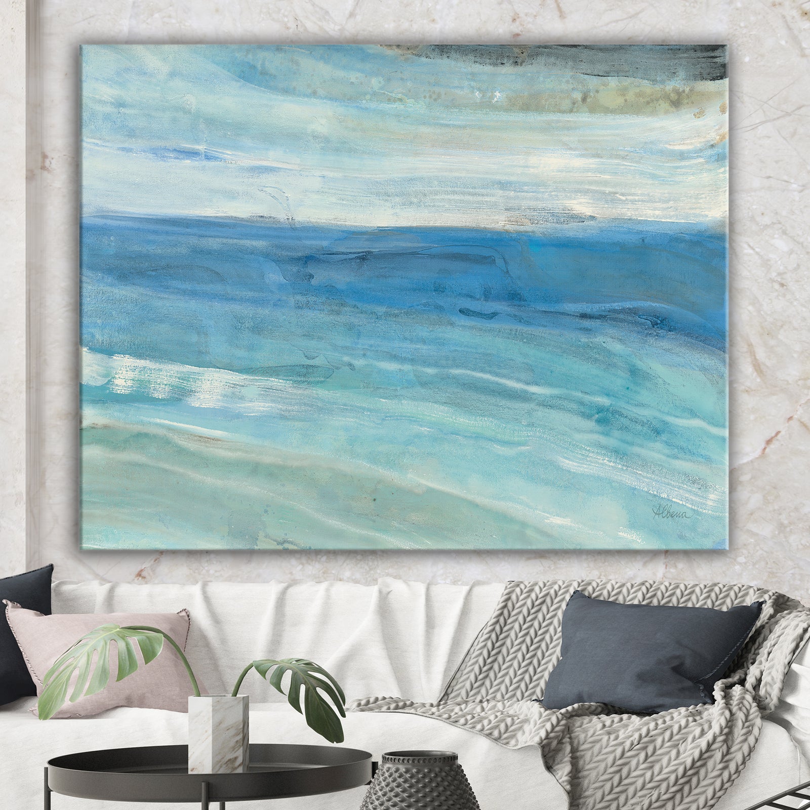 From the Shore - Traditional Gallery-wrapped Canvas