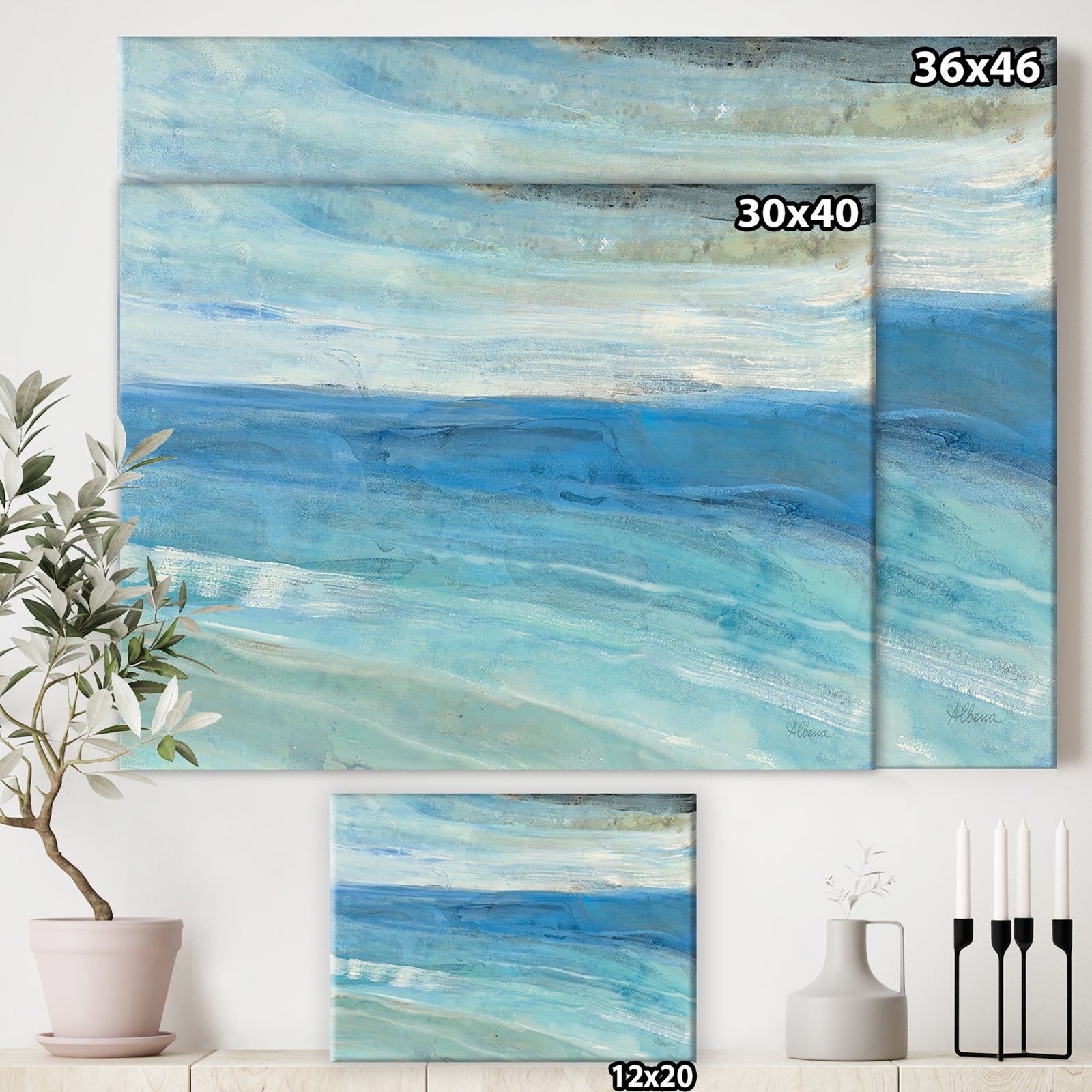 From the Shore - Traditional Gallery-wrapped Canvas
