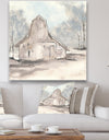 Farmhouse Barn Grey VI - Modern Farmhouse Canvas Artwork