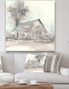 Farmhouse Barn Grey III - Modern Farmhouse Gallery-wrapped Canvas