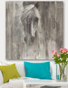 Farmhouse Horse - Modern Farmhouse Canvas Artwork