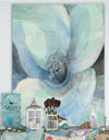 Watercolor Moonlight Magnolia II - Farmhouse Gallery-wrapped Canvas