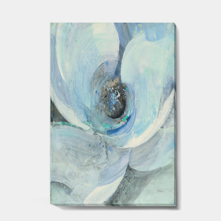 Watercolor Moonlight Magnolia I - Farmhouse Canvas Artwork