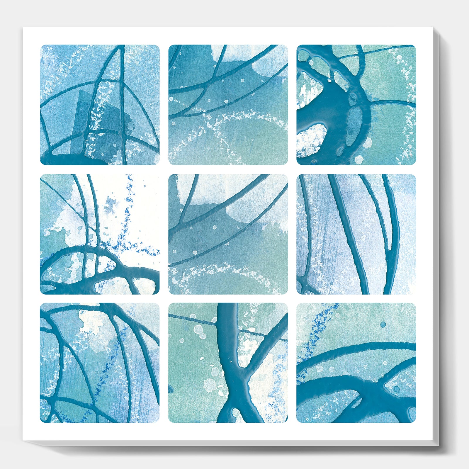 Underwater collage - Modern & Transitional Canvas Art