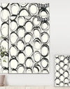 minimalist black and white II - Transitional Canvas Artwork