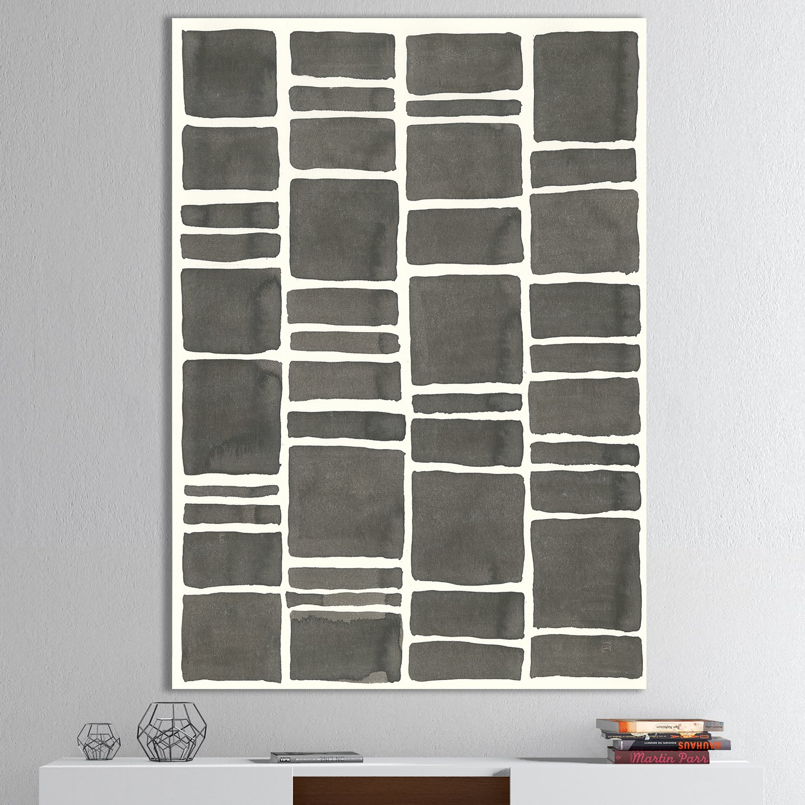 Minimalist Graphics IV - Transitional Premium Canvas Wall Art