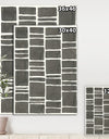 Minimalist Graphics IV - Transitional Premium Canvas Wall Art
