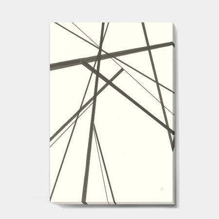 minimalist black and white III - Transitional Canvas Art