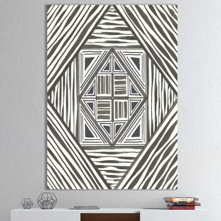 Minimalist Graphics II - Transitional Gallery-wrapped Canvas